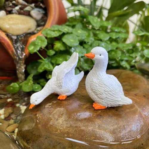 Harz ente statue set stück - ente,