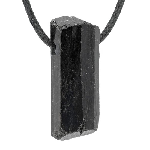 Schwarzer turmalin schörl - schwarzer, /schörl