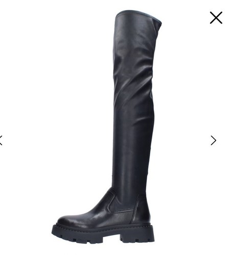 Ash overkneestiefel leder - ,