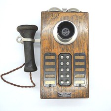 Electro Mechanical Works Boston Standard Automatic Telefon Wandtelefon USA