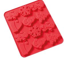 Silikon Gießform für Gips, Gieß Form " Weihnachten " 23,8x20cm 12fach