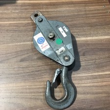 1x Flaschenzug Hebezug  1/2“, für 12,6mm Seil (Z)