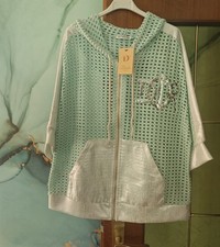 Damen Strick  hoody Jacke