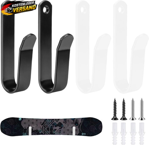 Snowboard wandhalterung set - snowboard,