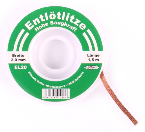 Entlötlitze set einzeln - entlötlitze, /