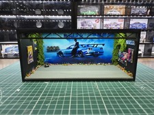 1:64 Diorama Garage Für Hot Wheels,Kaido House usw.,Fast And Furious,Beleuchtet.