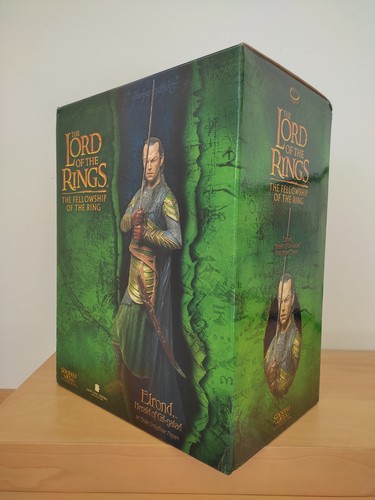 Lotr elrond statue büste - lotr,