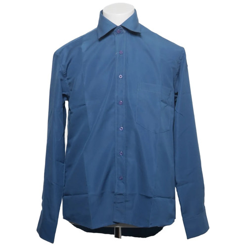 Blue indigo hemd - hemd,, größe