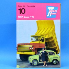 DDR Jugend und Technik 10 1965 Riesa Schönefeld Tatran 125 K-Wagen Schleusen