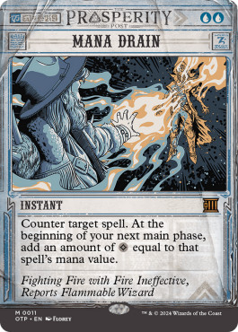 Magic mtg mana drain - -,