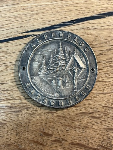 Alte plakette katschberg - alte,