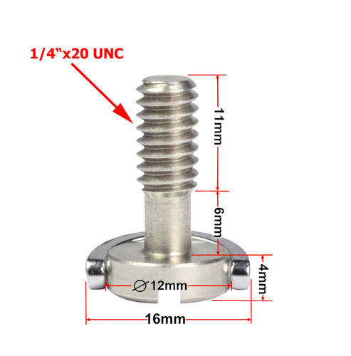 Zoll geräteschraube - 1/4",