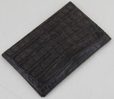 Echte krokoleder brieftasche - krokoleder,