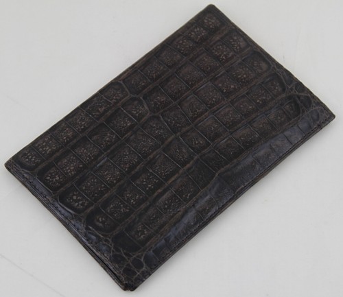Echte krokoleder brieftasche - echte,