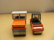 Siku 2935 Vibrations-Tandemwalze Hamm DV 10 und Siku 2022 Straßenwalze Hamm HD90