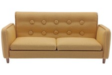 Creal Sofa ockerfarben1:12