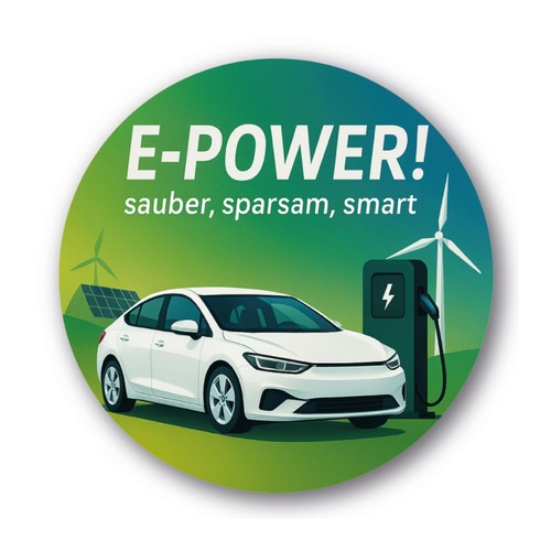 Power auto aufkleber mobil - aufkleber,