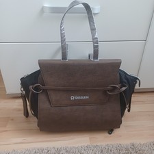 Gesslein Wickeltasche Wickelrucksack Mit Zubehör No. 4 Tabak neu