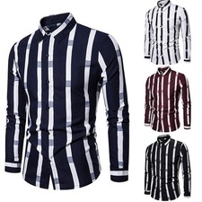 Mann Top Shirts Arbeit Geschäft Kleid T-Shirt Klassisch Kleidung L-2XL