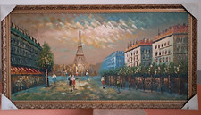 Gemälde PARIS Handgemalt Öl