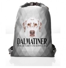 Polygon Beutel DALMATINER Siviwonder Geometrisch Turnbeutel Rucksack Hundemotiv