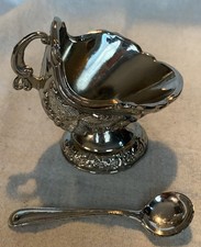 Vintage versilberte offene