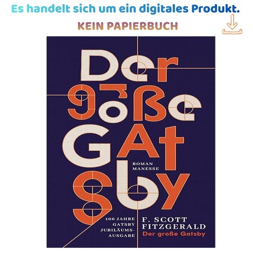 Der große gatsby - der, roman