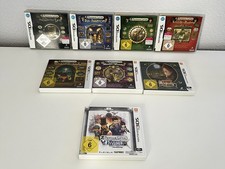 Professor Layton Sammlung Nintendo DS / 3DS 8 Spiele