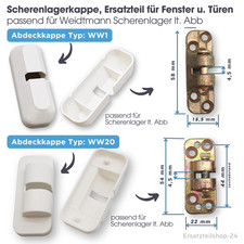 Abdeckkappen f. Fenster