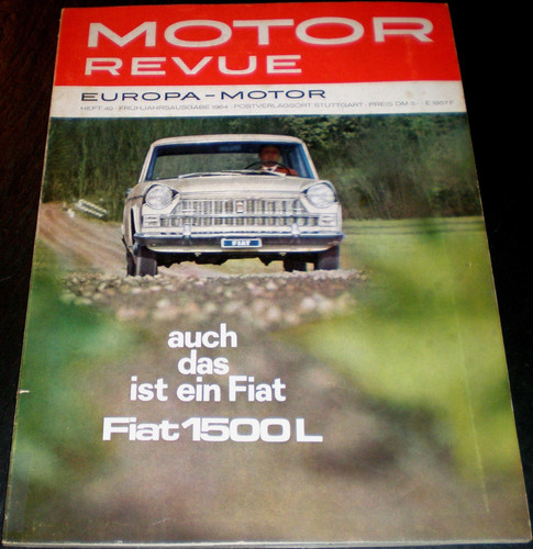 Motor revue heft - revue,