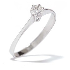 Solitär Ring aus 585er