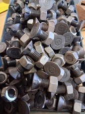 25 Stück Pflugschrauben DIN 11014 mit 2 Nasen 12x30