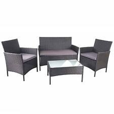 Poly-Rattan Garten-Garnitur