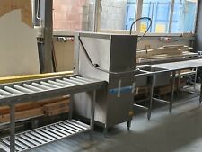 Spülmaschine Meiko DV 80.2 mit XXL Zulauftisch und Ablauftisch