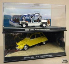 PH005 | James Bond 1:43 - 2 Fahrzeuge "Mini Moke & Citroen 2CV" *Neuzustand*
