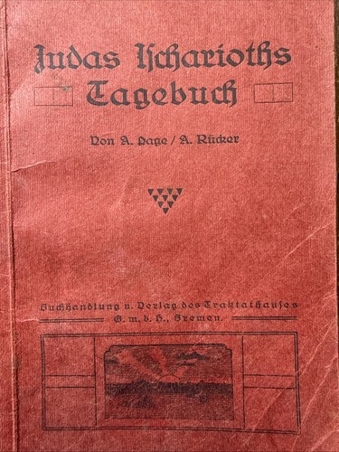 Judas ischarioths tagebuch - judas,