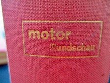 Motor Rundschau Jhrgg. 1963