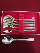 WMF Den Haag perlrand 6 Versilbertes Kaffeelöffel Patent 90 Guter Zustand