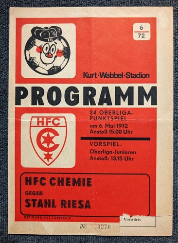 Programm hfc chemie - programm, bsg