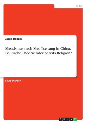 Bobzin maosismus nach mao - maosismus,