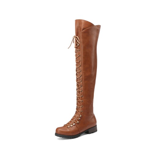 Damen overknee reißverschluss - damen,