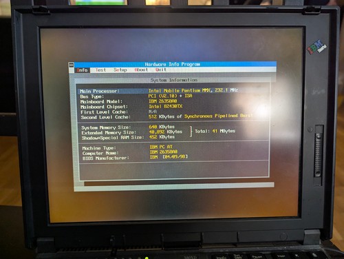 Retrogaming portable ibm - portable, 380