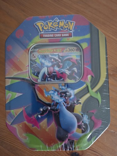 Pokémon tin box mega glurak - box, x