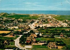 Kampen Sylt Luftkurort Nordseeinsel Fliegeraufnahme
