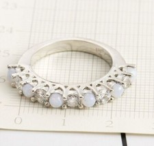 Silber Farbe Blume Form Finger