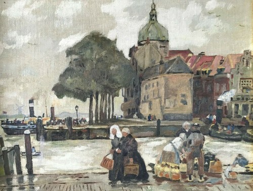 ölgemälde schiff dampfer - Ölgemälde,