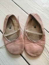 Mädchen Rosa Leder Decathlon Domyos Ballerinas Größe Eur 23 Uk 7