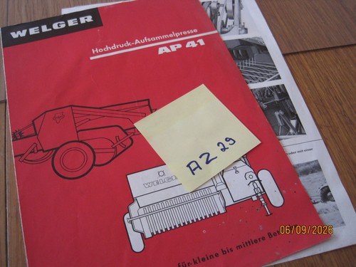 Prospekt welger - prospekt,