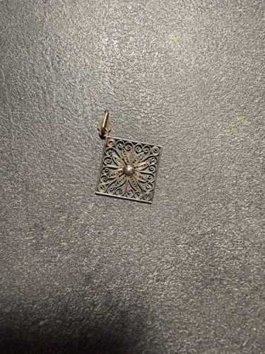 Vintage 835 silber anhänger - vintage,