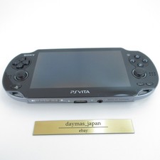 【Sehr gut】Sony PS Vita PCH-1100 Crystal Black 3G/Wi-Fi Modell nur Konsole #net0